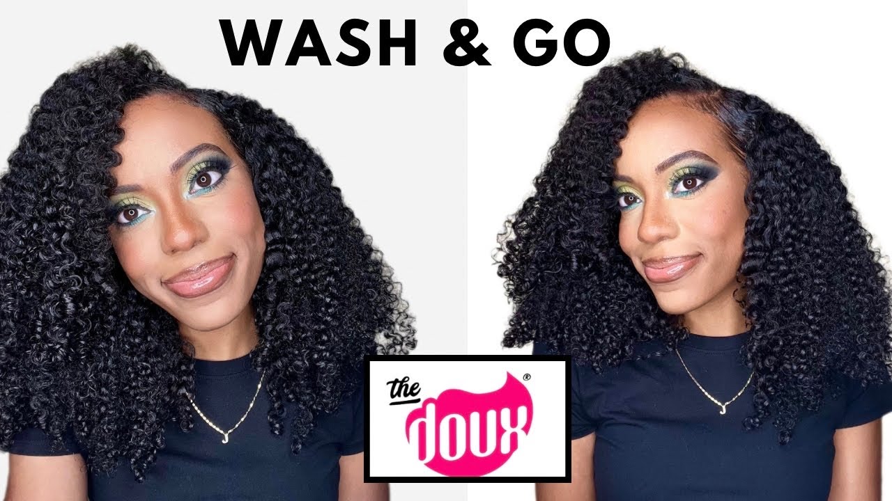 Wash & Go ft. The Doux Mousse Def Foam & Big Poppa Defining Gel