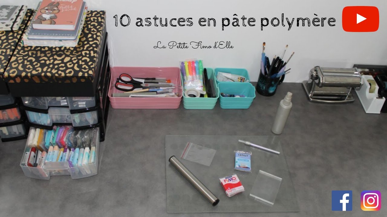 10 astuces pour pâte polymère - La Petite Fimo d'Elle