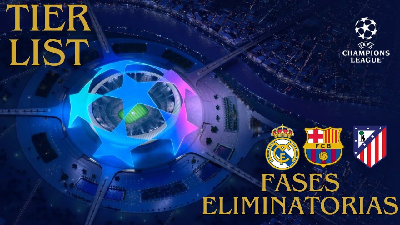 La TIERLIST DEFINITIVA de la Champions League 🔥 | Predicción Completa Fase de Liga