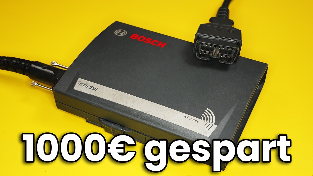 1000 € gespart: Bosch KTS Reparatur statt Neukauf!