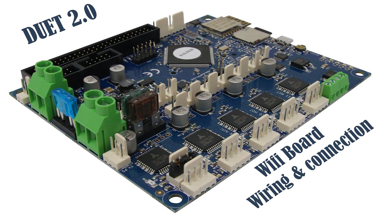 Homemade 3 in 1 CNC - Setting up Duet 2 Connections - Part-6 by AMbros custom