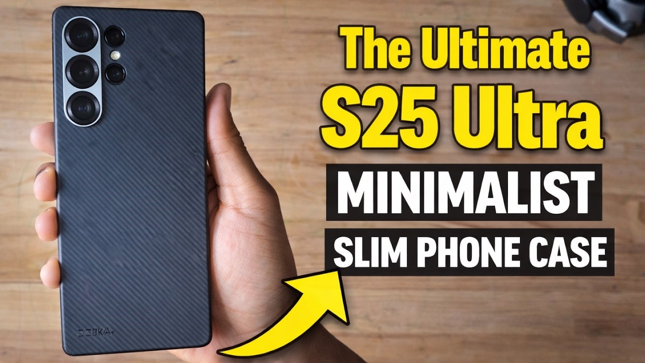 The Ultimate Minimalist Slim Phone Case | Pitaka vs Benks vs Caudabe