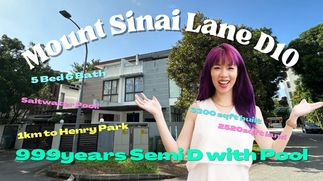 Semi Detached with Pool at Mount Sinai Landed Home Tour in Singapore! 2520sqft land 3300sqft built
