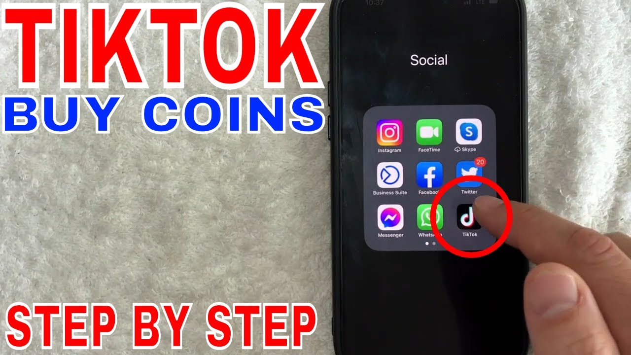 ✅ Как купить монеты на TikTok 🔴