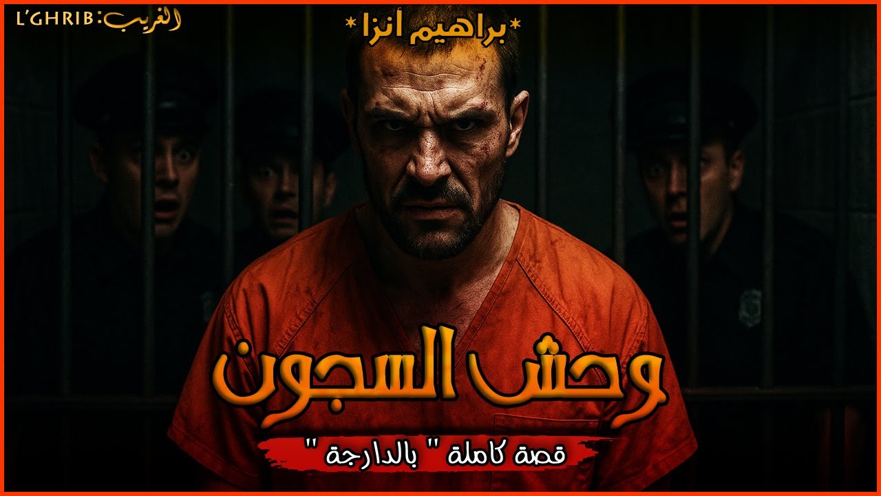 وحش السجون ،براهيم أنزا ،الرجل الذي أرعب السجون المغربية ،قصة كاملة بالذارجة ،لغريبlghrib