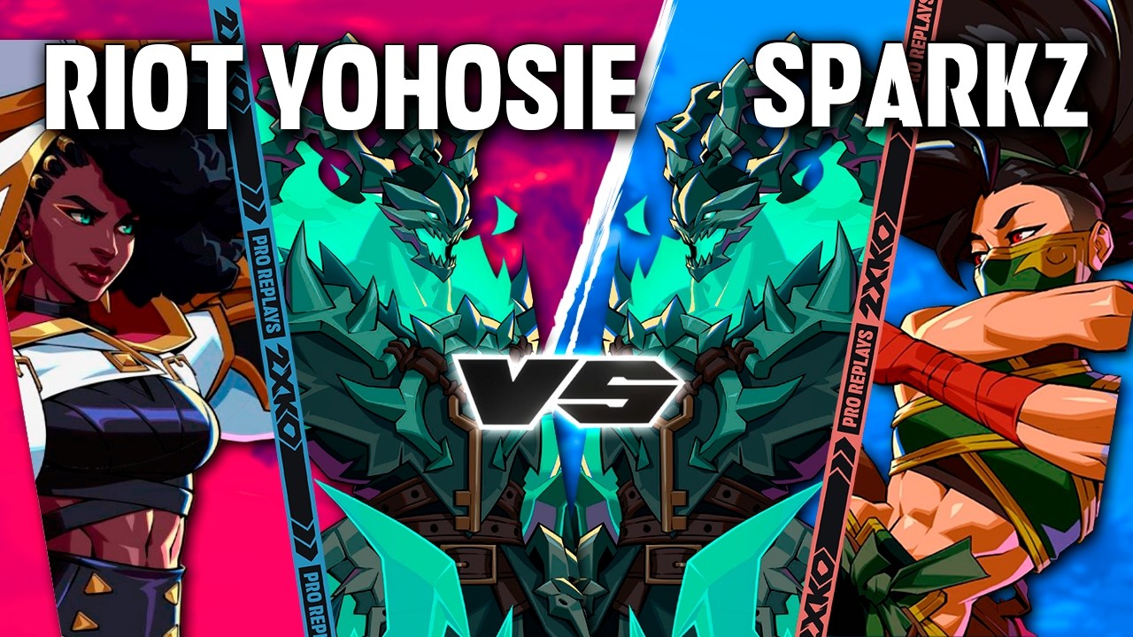 2XKO ▰ RIOT YOHOSIE (Thresh-Senna) vs SPARKZ (Thresh-Akali) ▰ 2XKO Pro level replays