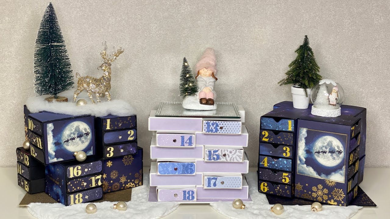Rotating Advent Calendar Box | Tutorial