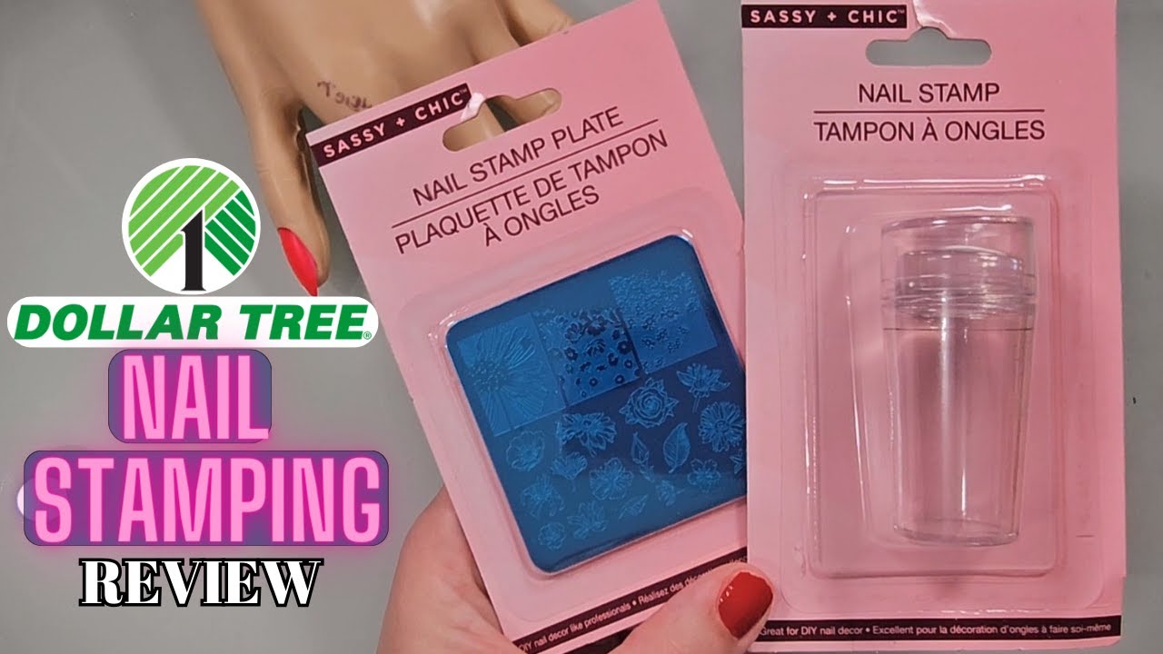 DOLLAR TREE NAIL STAMPING SUPPLIES!? | Kirby Rose