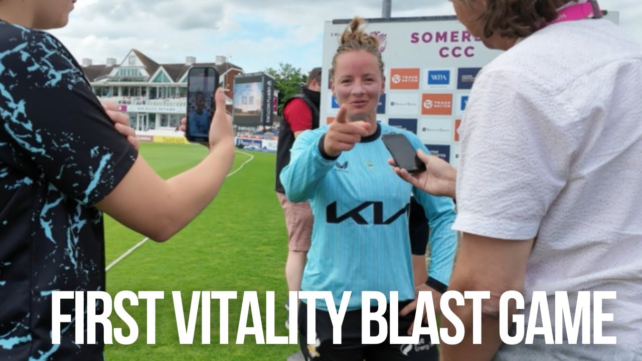 Behind The Scenes Of The Vitality Blast, Surrey v Somerset T20 Game