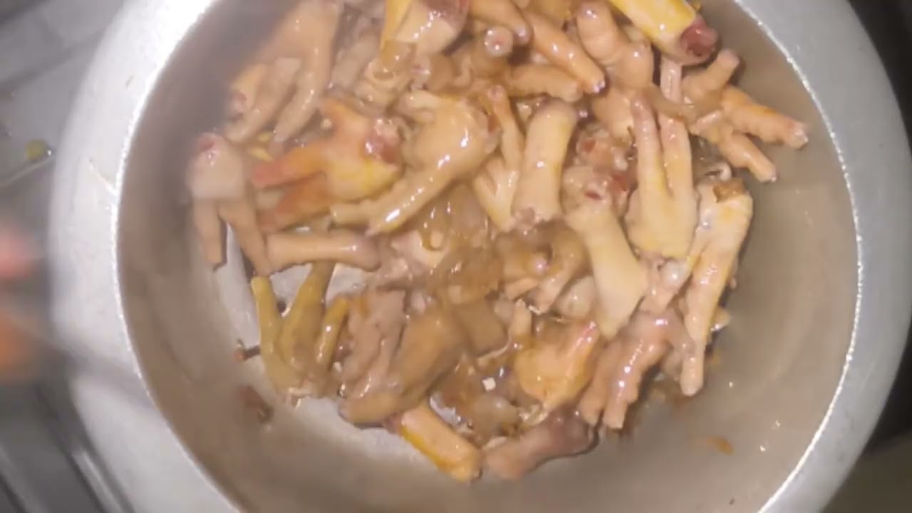 Panje ki recipe chicken feet recipe 