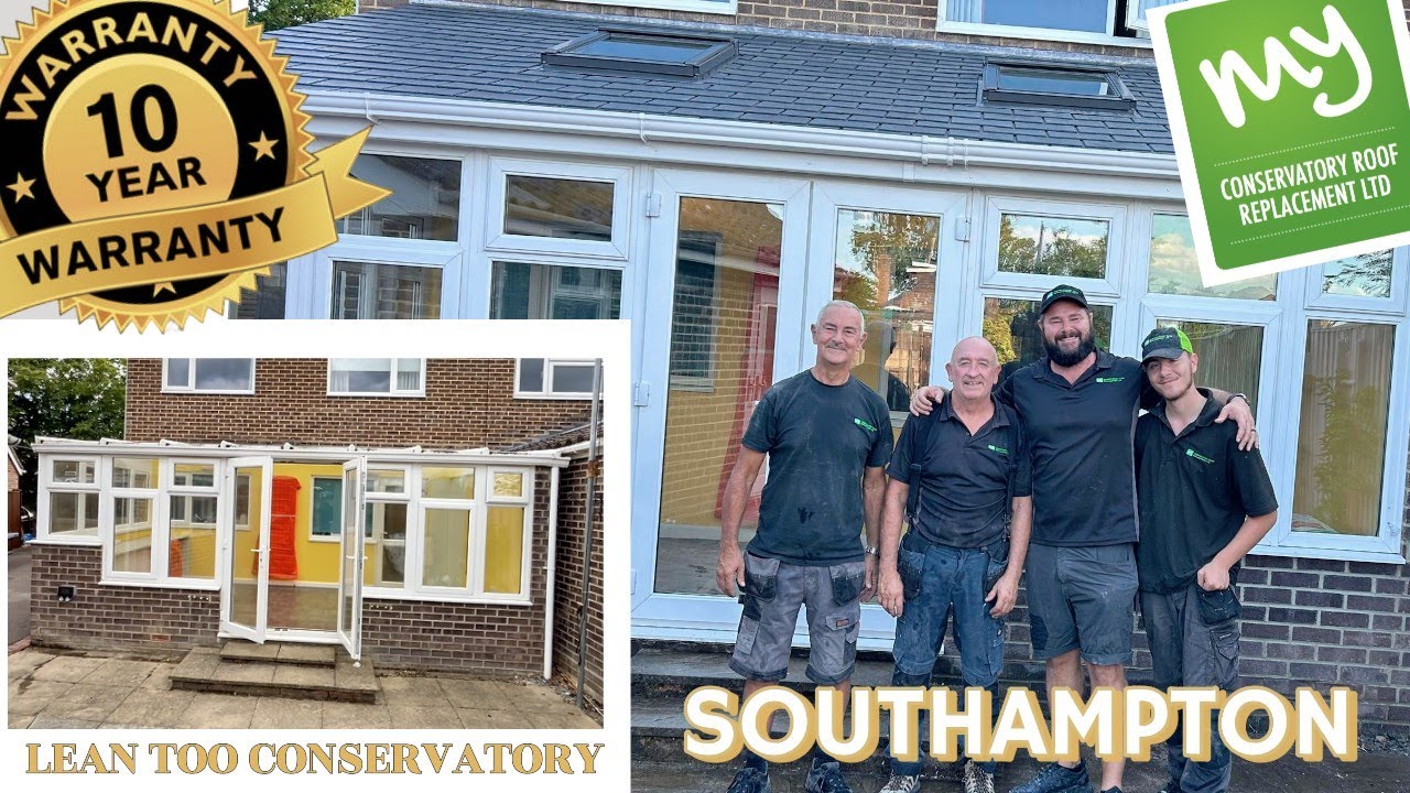 Full Timber Conservatory Roof Replacement in Southampton