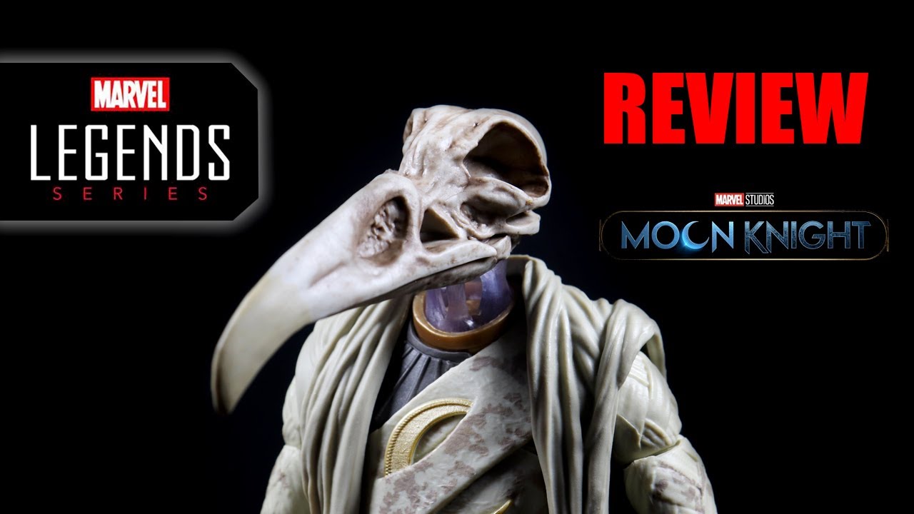 Marvel Legends KHONSHU BAF Moon Knight Disney Plus figure REVIEW