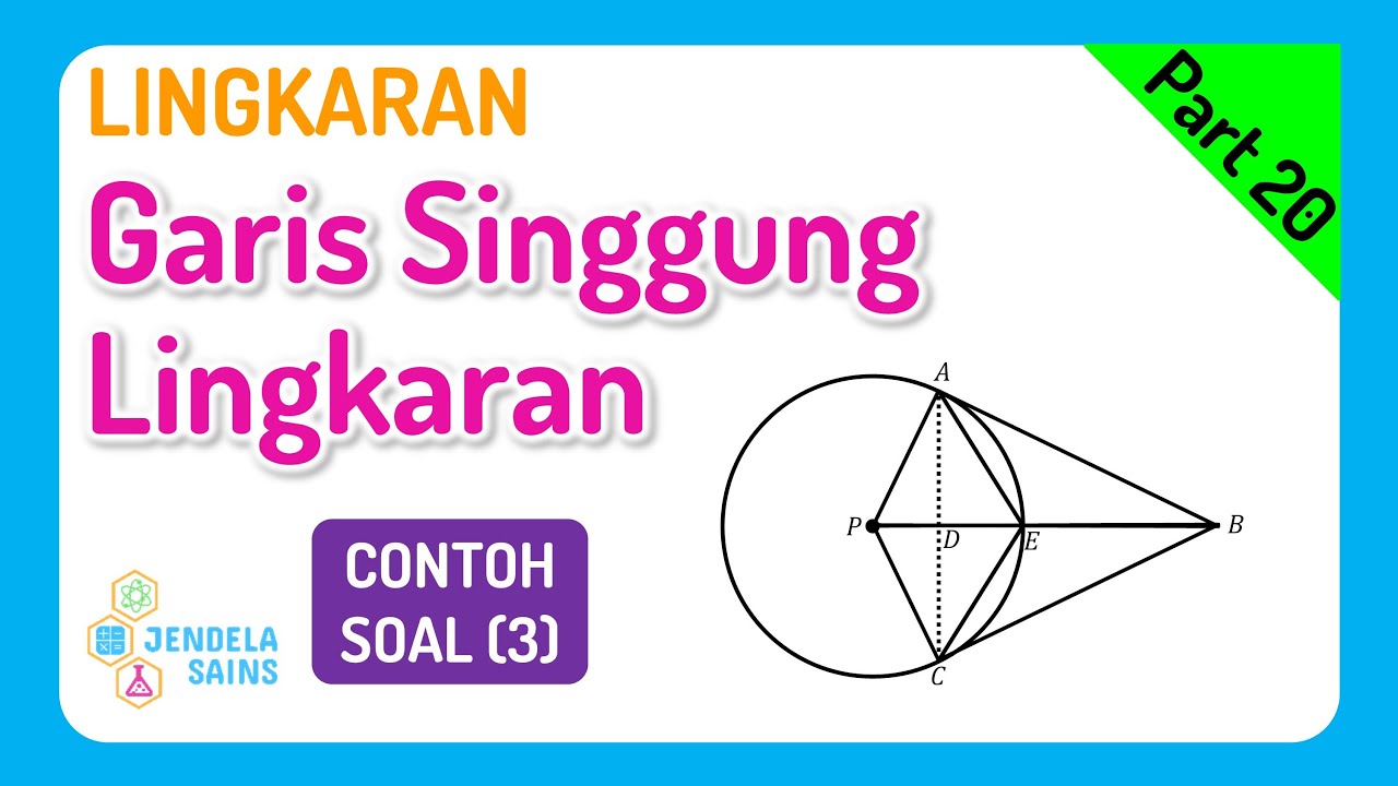 Lingkaran • Part 20: Garis Singgung Lingkaran (Contoh Soal 2)