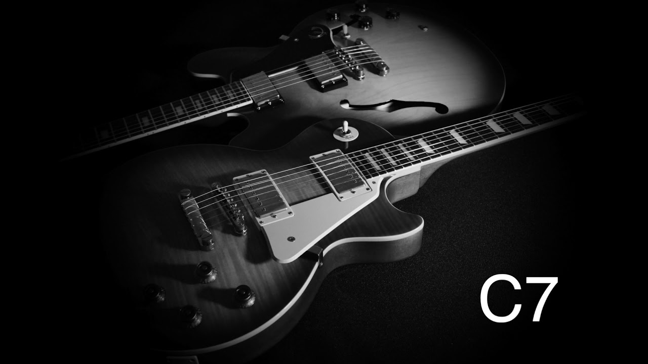 C7 chord pedal for Modes study backing track | Slow Jazz 85 BPM