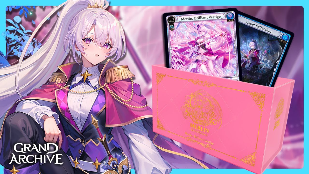 Merlin, Brilliant Vestige Re:collection Deck Overview || Grand Archive TCG: Phantom Monarchs