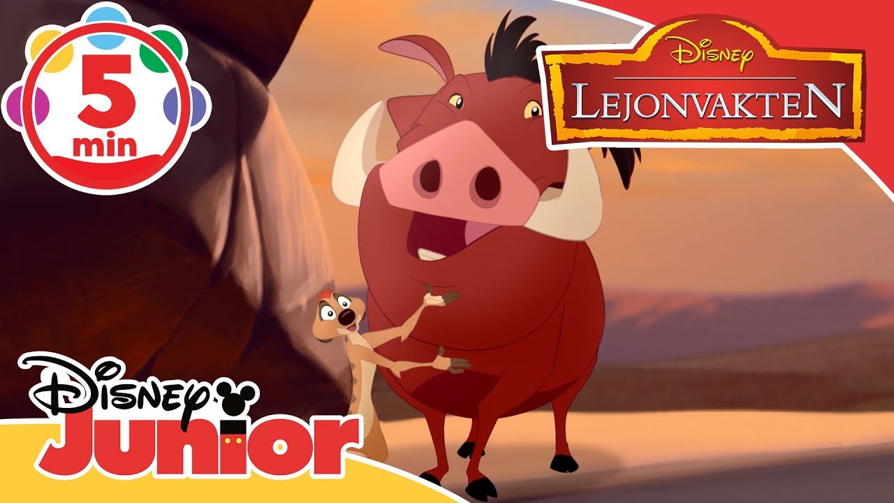 Lejonvakten | Musik: Sånger från Savannen 🎶 - Disney Junior Sverige