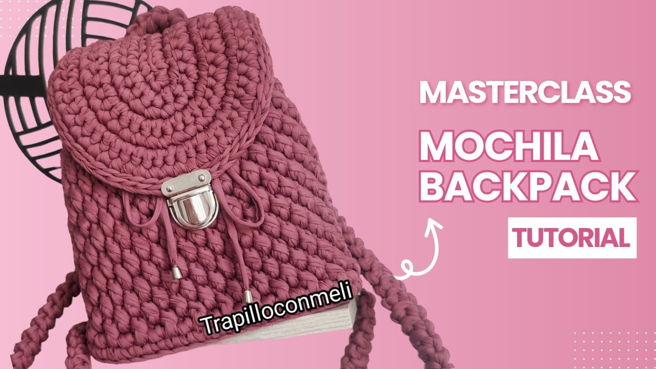 Bolso en Trapillo | Mochila Crochet | Parte 1