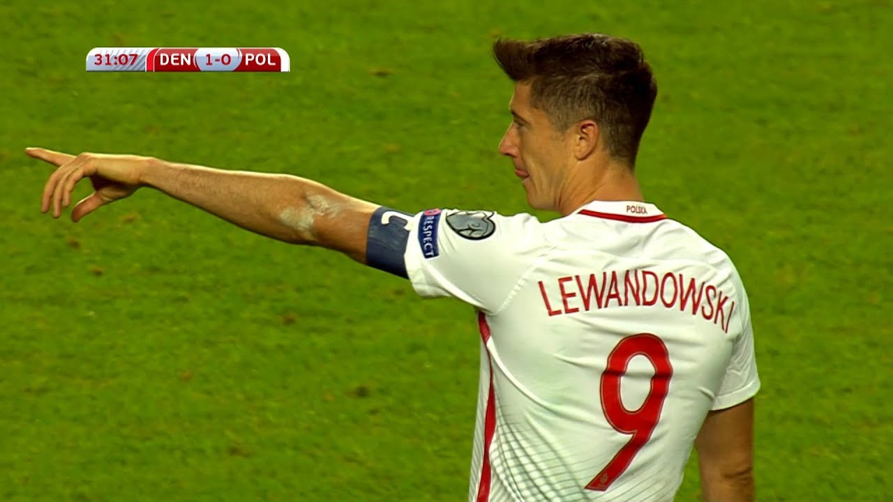Robert Lewandowski vs Denmark Away HD 1080i (01/09/2017) by 1900FCBFreak
