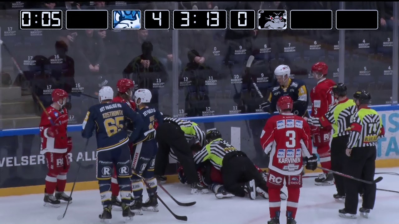 17-12-19 highlights Blue Fox - Rødovre Mighty Bulls