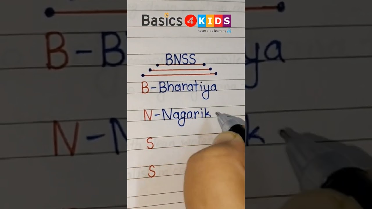 BNSS full form | What is the full form of BNSS | bnss full form english | bnss full form kya hai