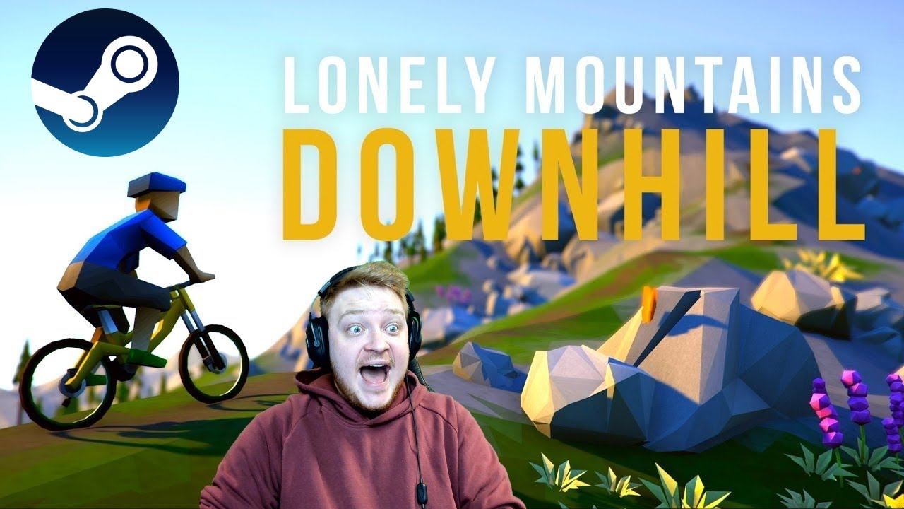 Steamin randomit pelit: Alamäkipyöräilyä joka on SUPER HAUSKAA!