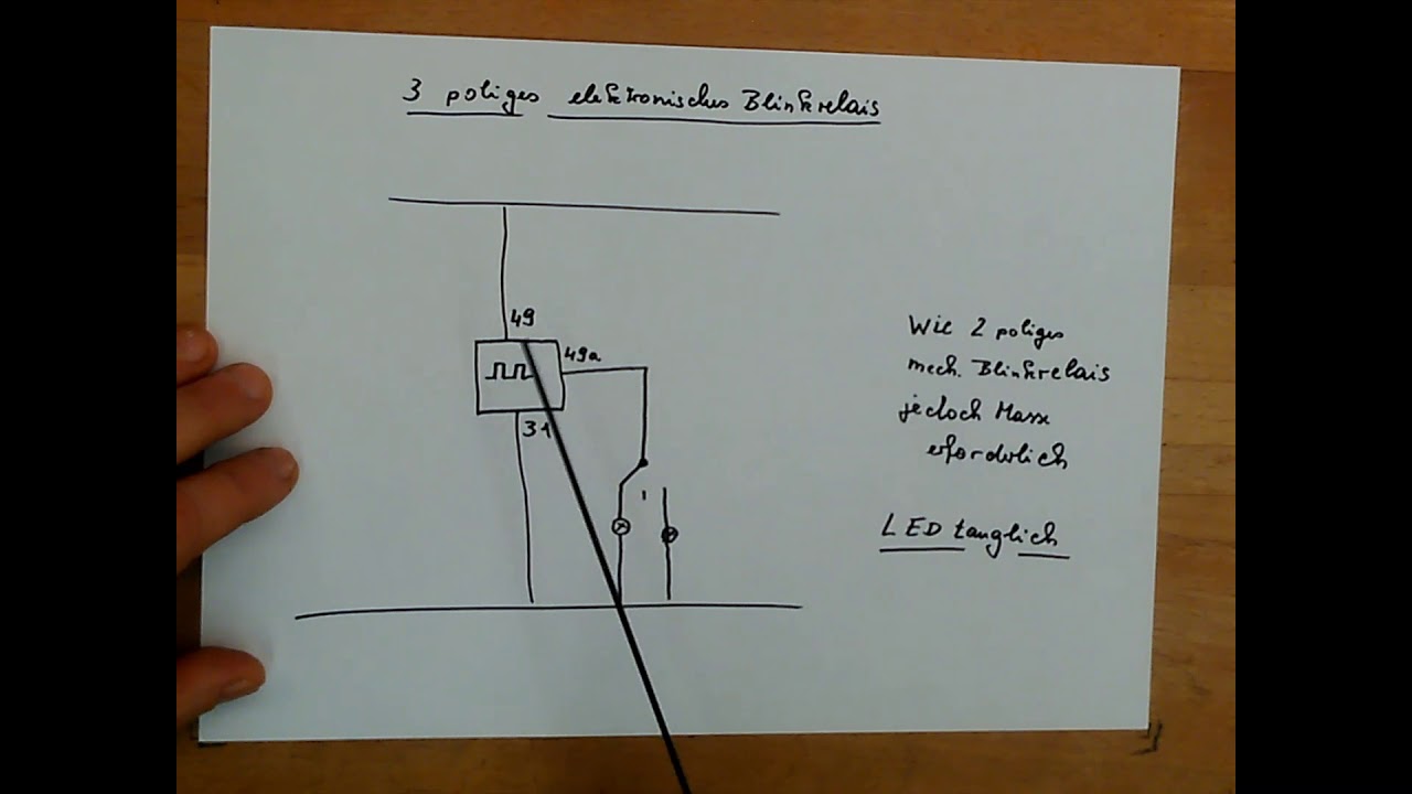 elektronisches Blinkrelais