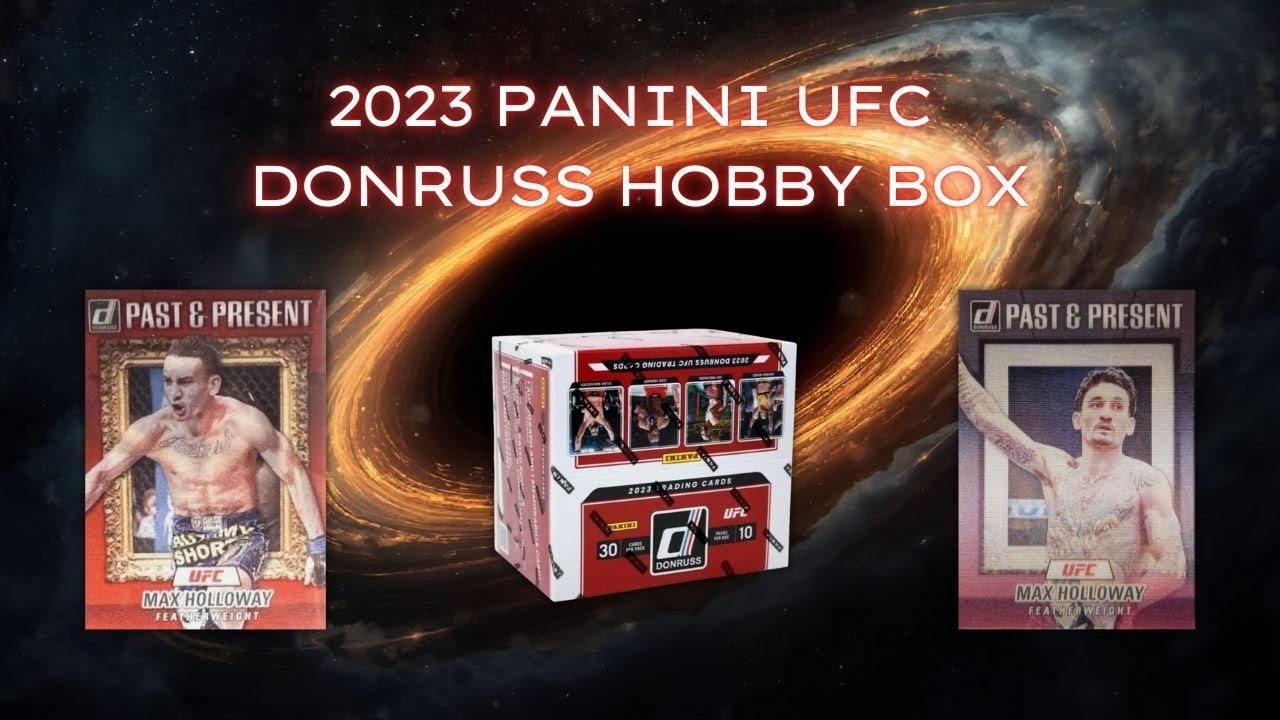 Past & Present hunt continues 2023 Panini UFC Donruss Hobby Box