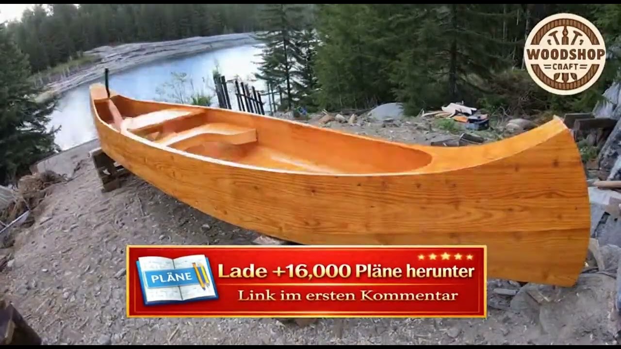 Einfaches Einbaum-Boot aus Holz bauen - Dein ultimativer DIY Bootsbau Guide