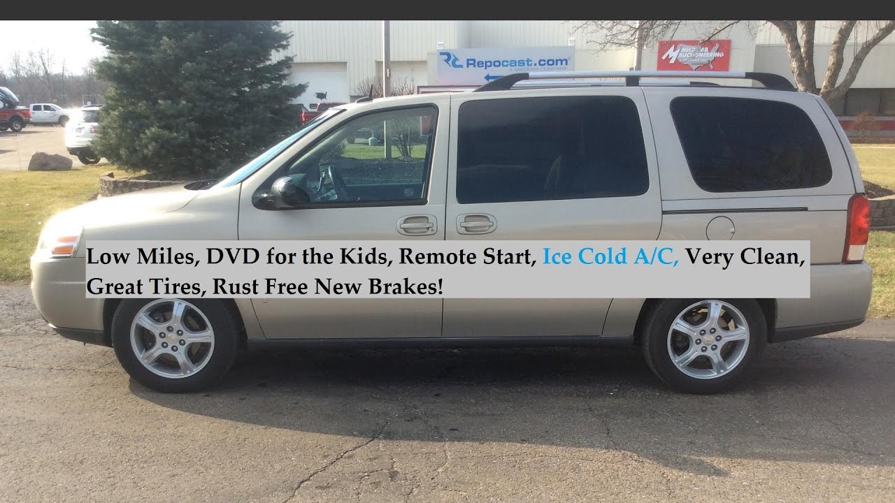 SWEET 2007 Chevy Uplander LT