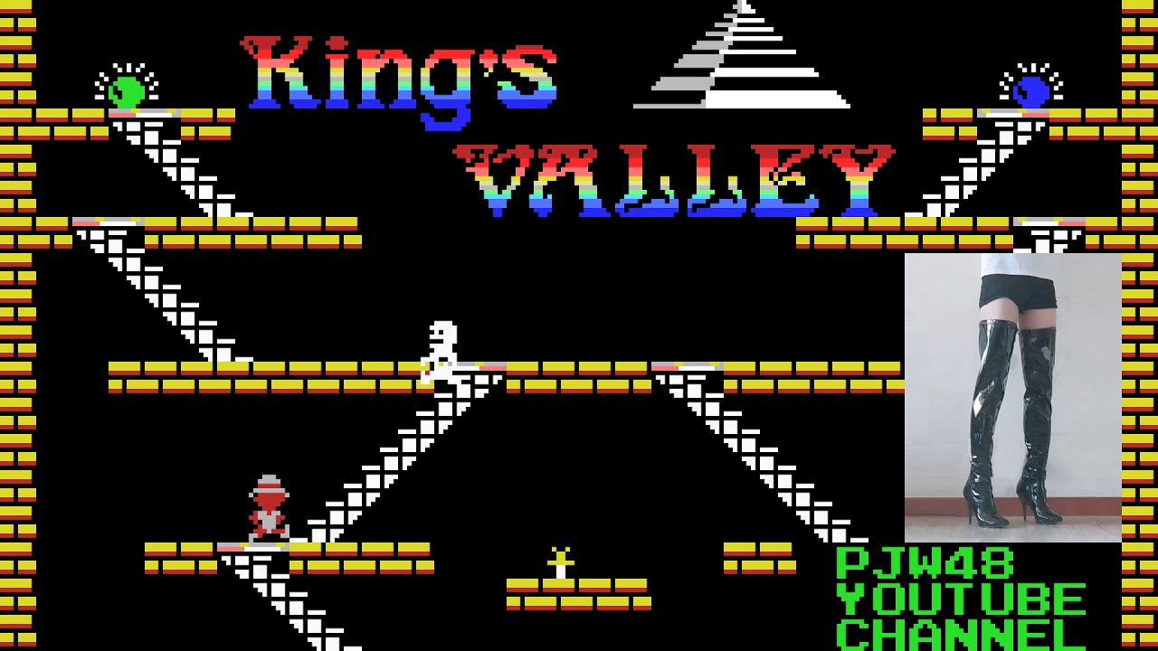 King’s Valley for MSX gameplay (Loop 1)