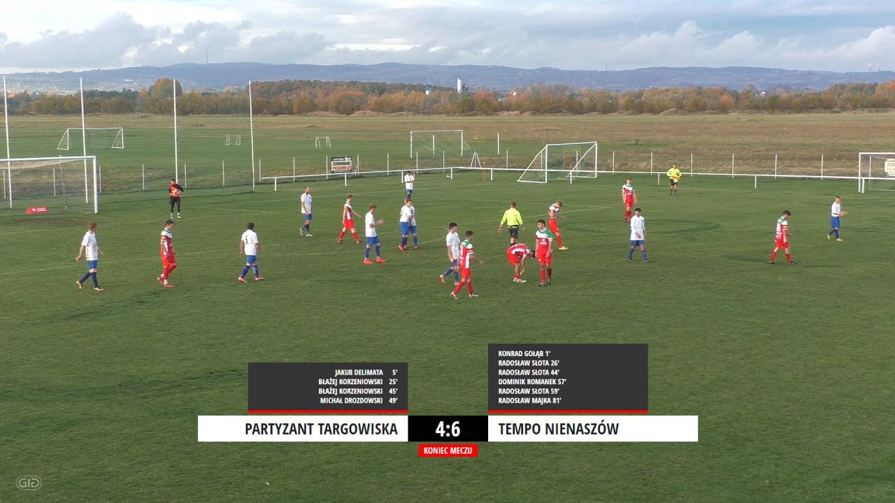 HIGHLIGHTS | Mecz juniorów na szczycie okraszony 10 golami! Radosław Słota pozamiatał! | 25.10.2022