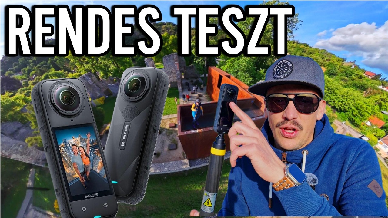 Itt a rendes INSTA360 X5 teszt ahogy kértétek! iPonnak köszi a kamerát! 😉❤️📽️