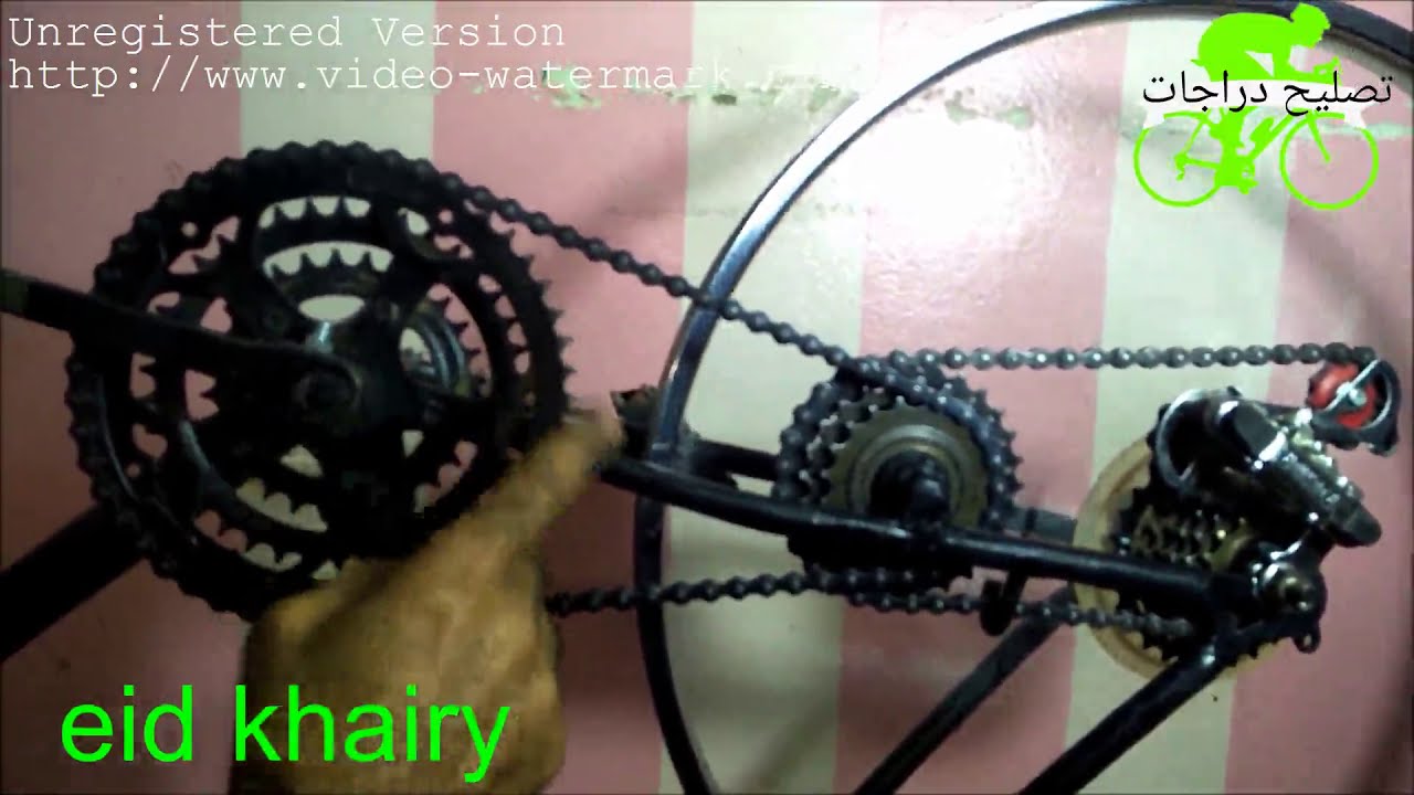 دراجة مزدوجة السرعة من التبديلة الاولى Double speed bike