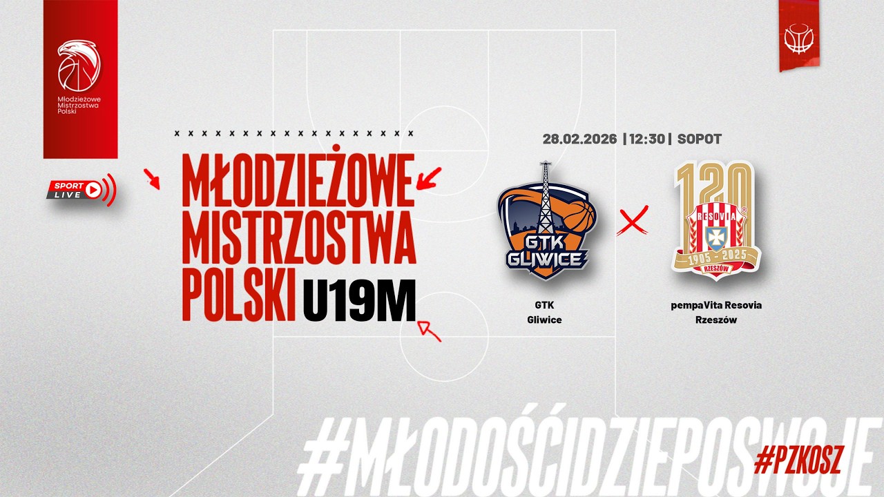 GTK Gliwice - pempaVita Resovia Rzeszów (Finał MMP U19M) (o 5 miejsce)