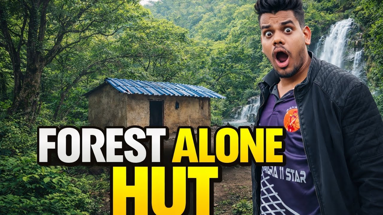 Jungle Me Akela Ghar /Alone 🥵Forest 😱Home🛖 #ytshorts #vlog #comedy  #forest 