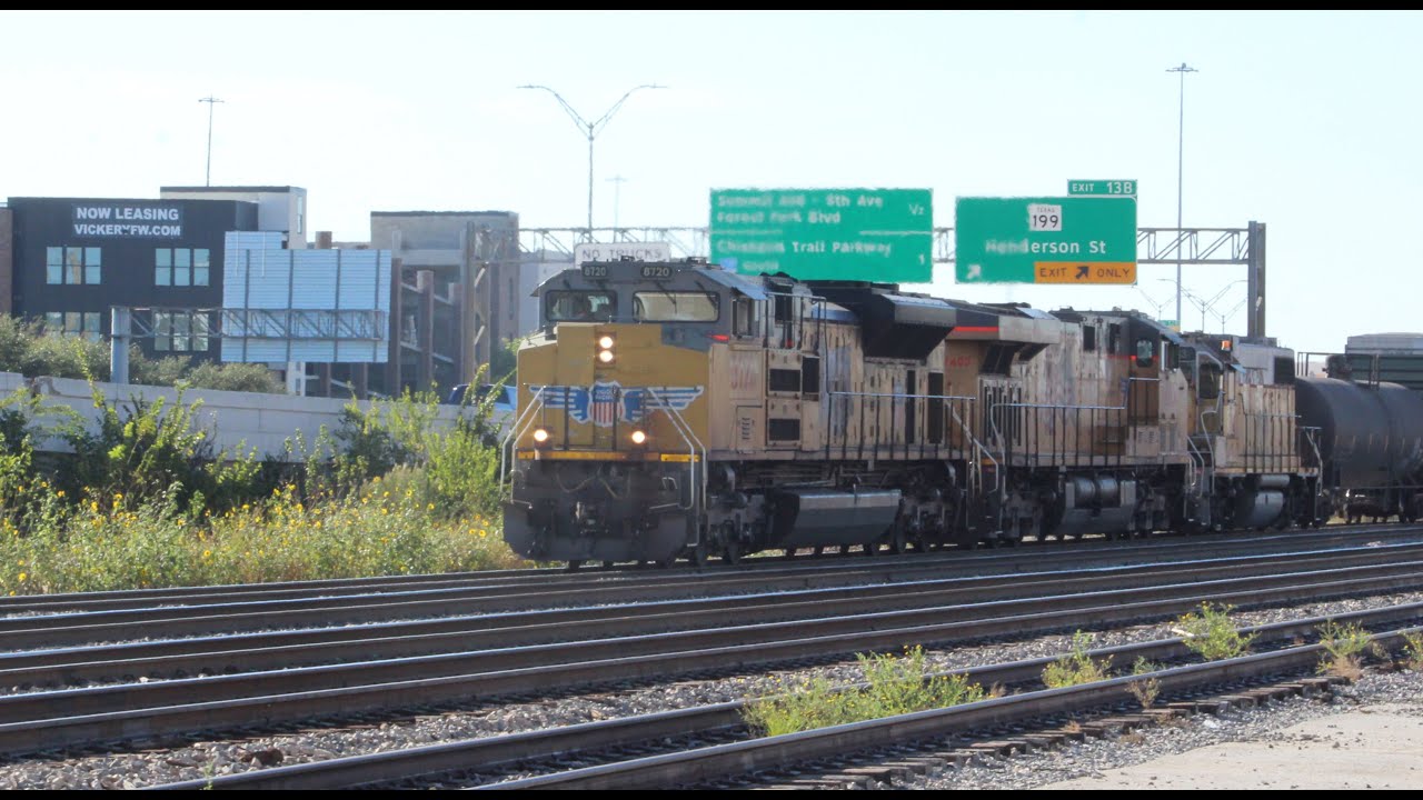 Railfanning at Fort Worth T&P Station part 2 w/ UP, BNSF, TRE, Texrail, and friendly crews.