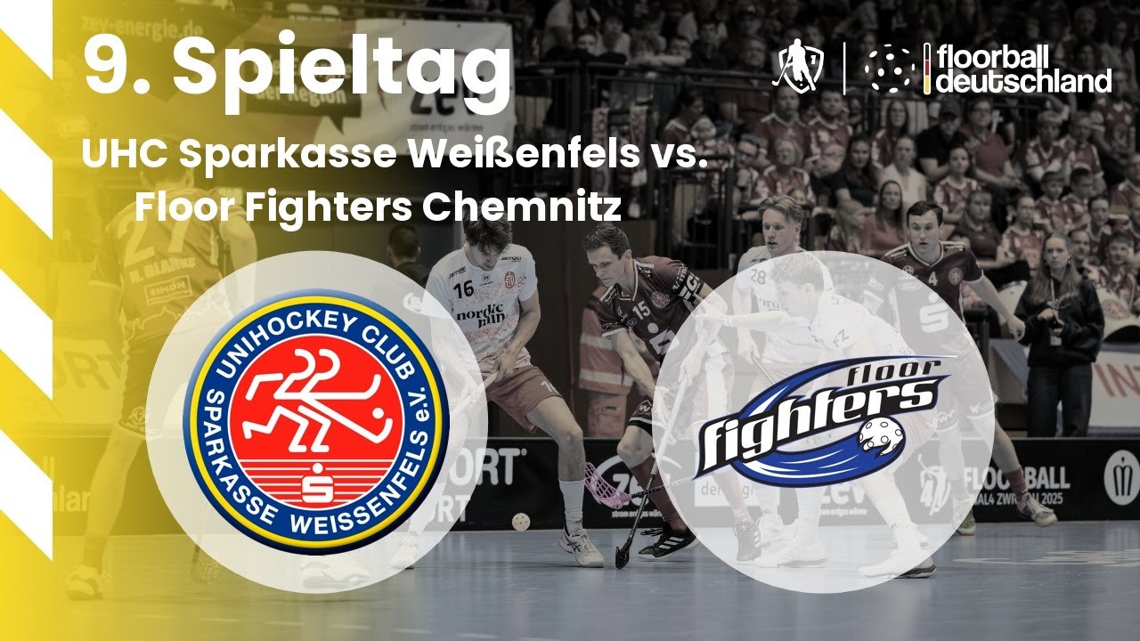 44 | UHC Sparkasse Weißenfels vs. Floor Fighters Chemnitz | 9. Spieltag - 01.11.2025