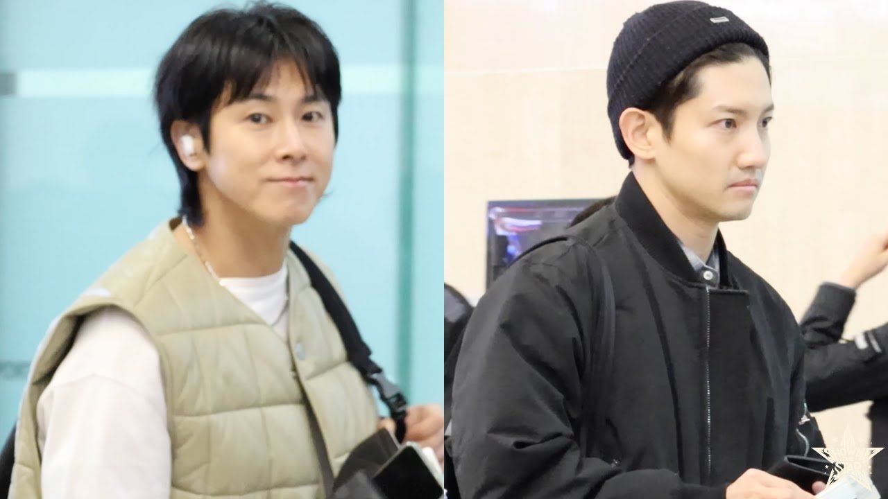 동방신기 출국 TVXQ! Airport Departure | GMP 241117