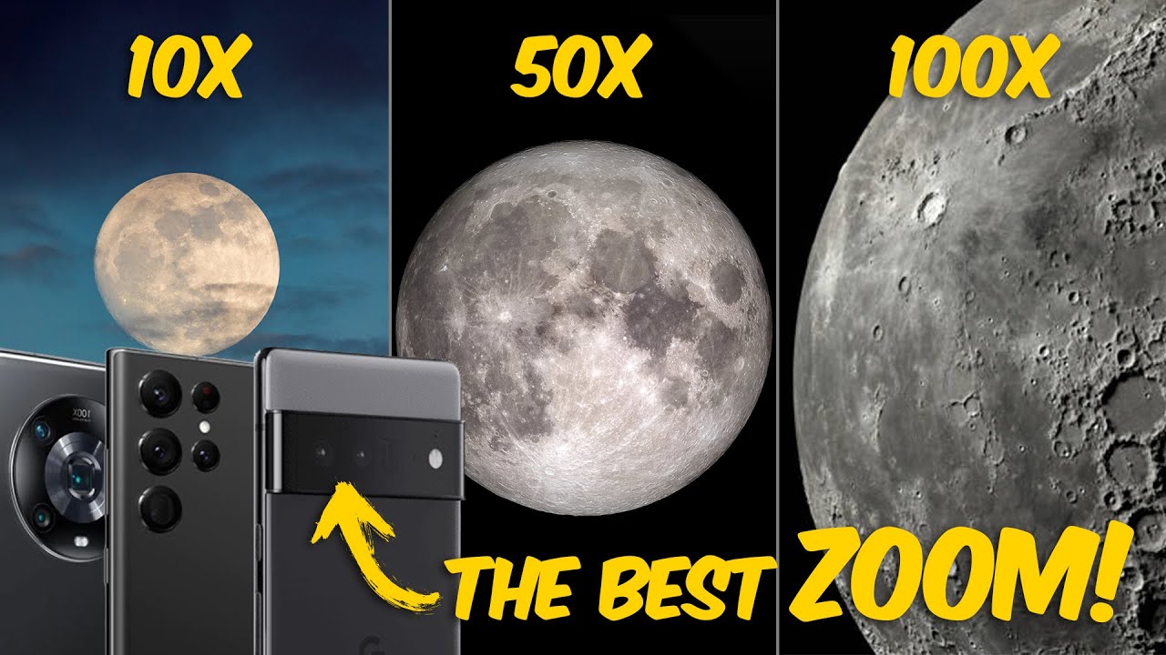 The best ZOOM smartphone camera 2.0! S22 Ultra vs Magic 4 Pro vs Pixel 6 Pro! | VERSUS