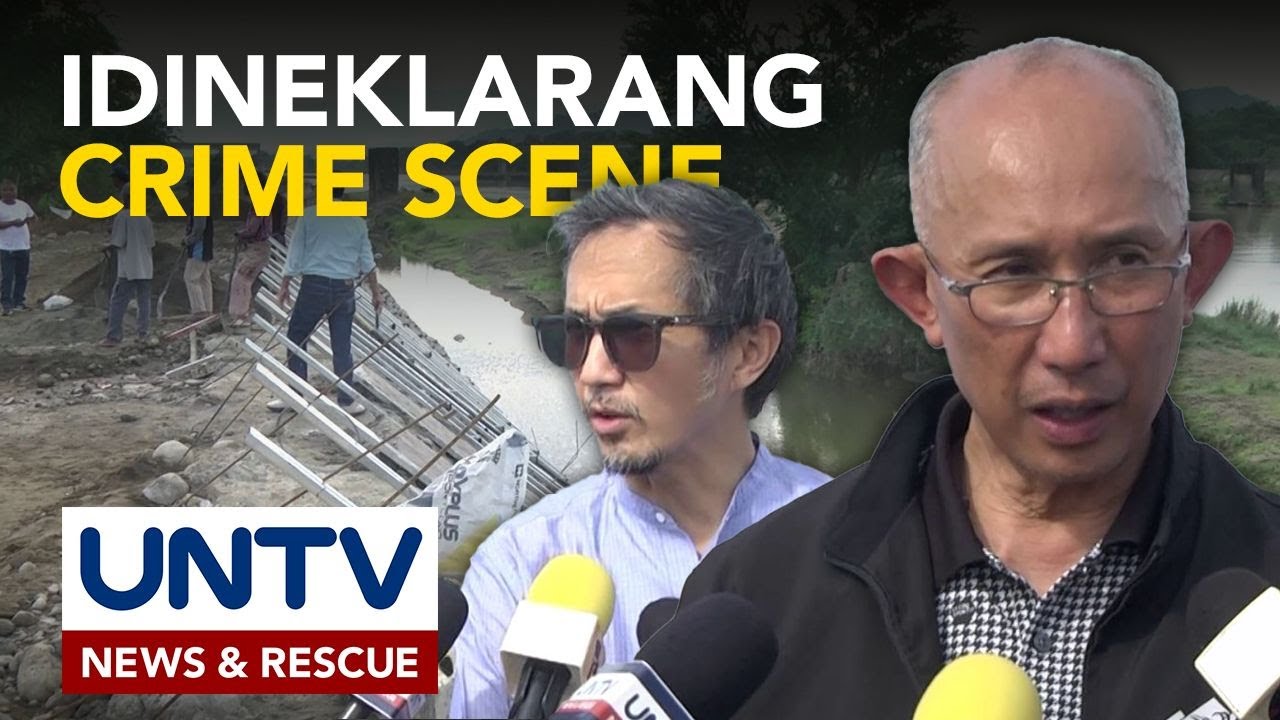 Flood control project sa Bauang, La Union, idineklarang crime scene—Mayor Magalong