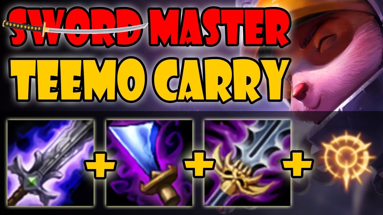 Teemo vs Riven - CRAZY NON STOP ACTION ALL GAME! Ranked Gameplay (Season 9)