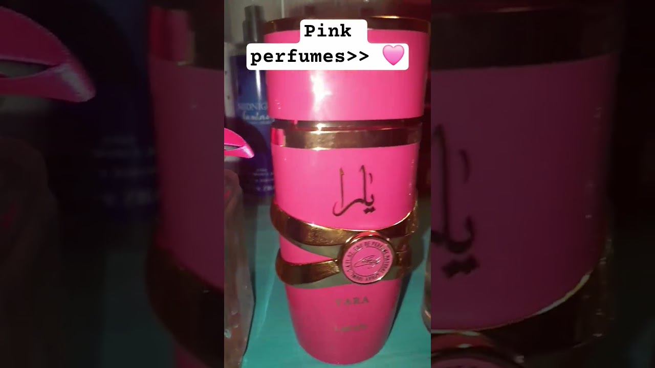 Pink perfumes are goated 