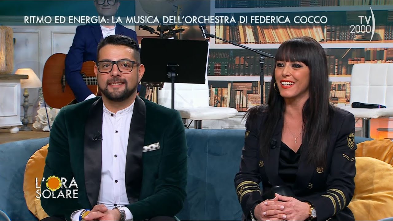 L'Ora Solare (TV2000) Ritmo ed energia: la musica dell'Orchestra di Federica Cocco