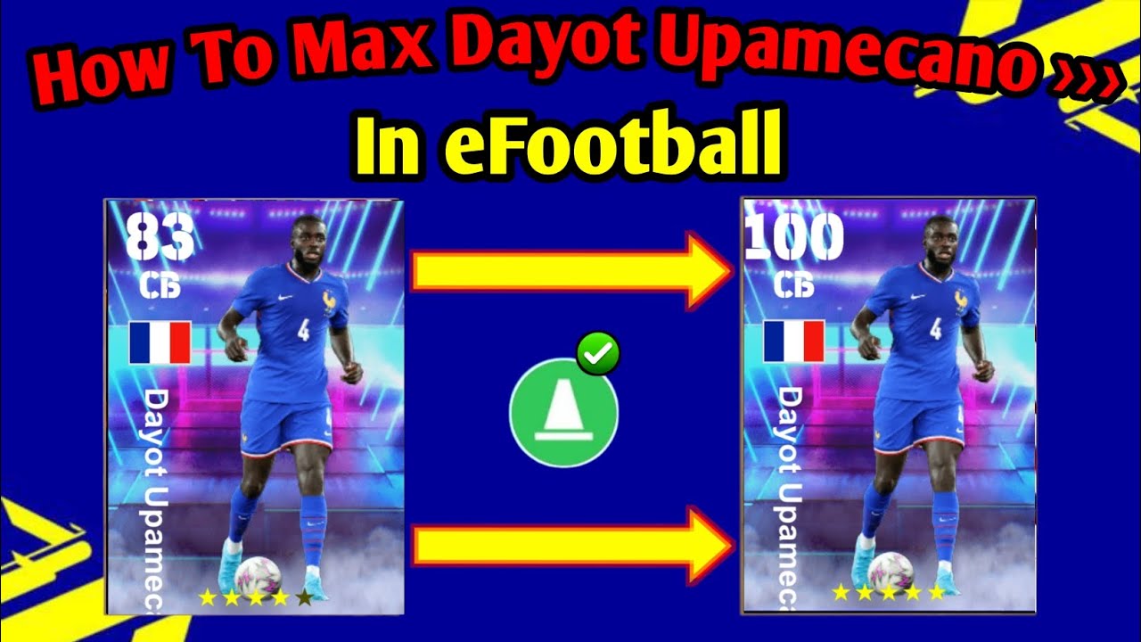 How To Train Dayot Upamecano Max Level In eFootball 2026 || Upamecano Best Training Guide efootball 