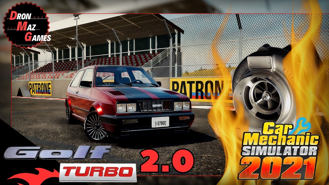 Car Mechanic Simulator 2021 - GOLF TURBO [2 СЕРИЯ].