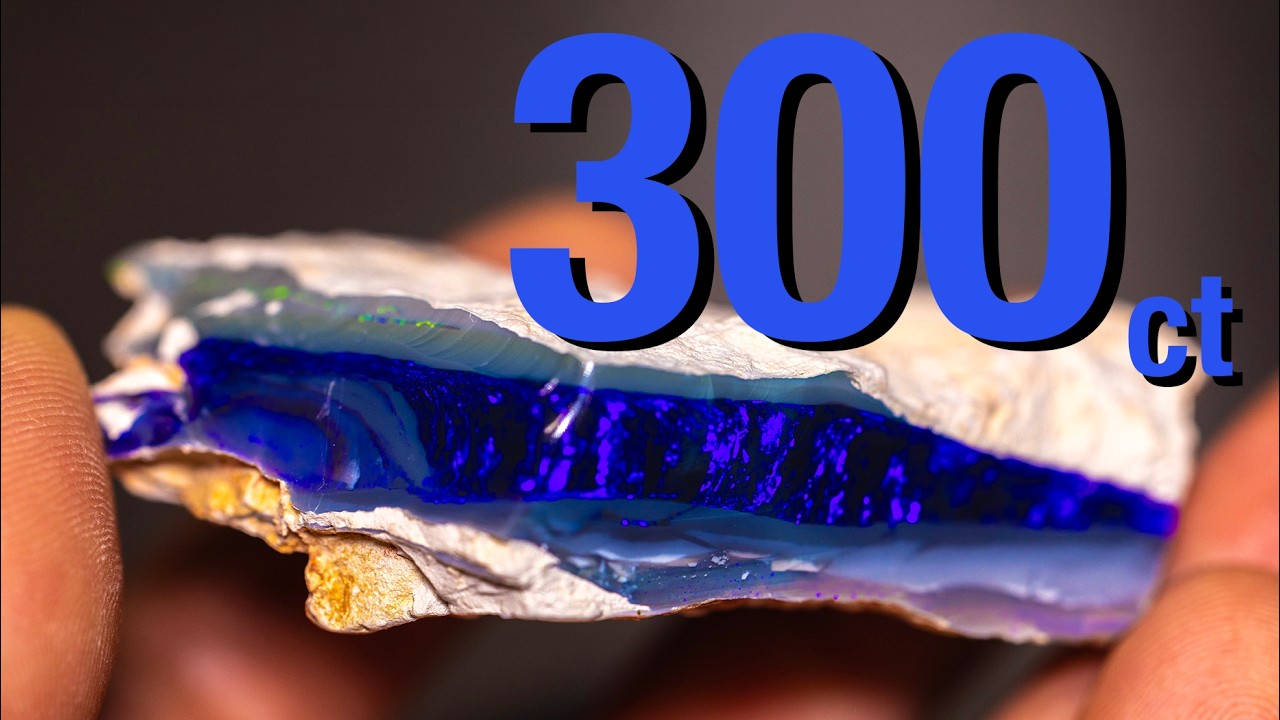 300 Carat Gem Rough Opal - I’m Going In - CREDIBLE!