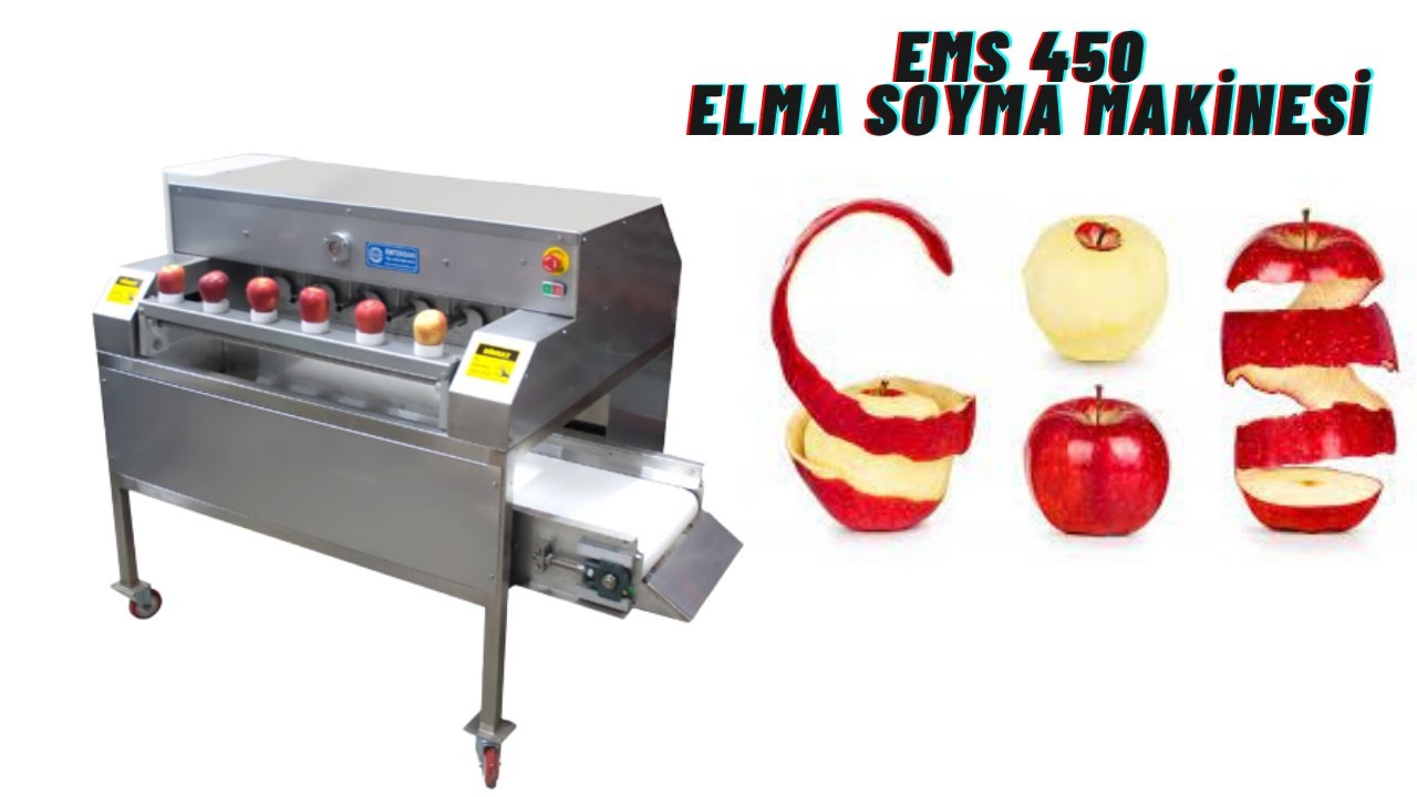 EMS 450 ELMA SOYMA MAKİNESİ