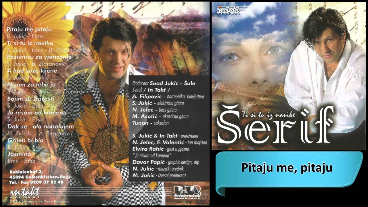 Serif Konjevic - Pitaju me, pitaju - (Audio 1997) HD