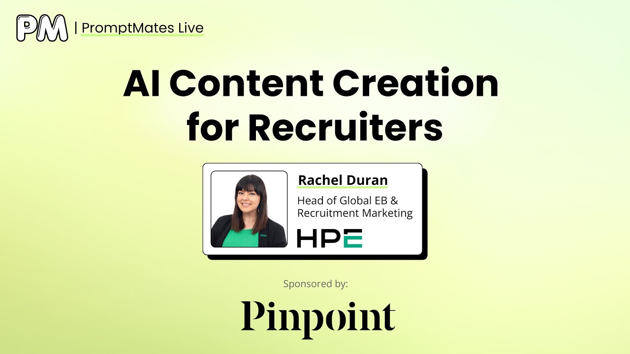 AI Content Creation for Recruiters | PromptMates Live #007