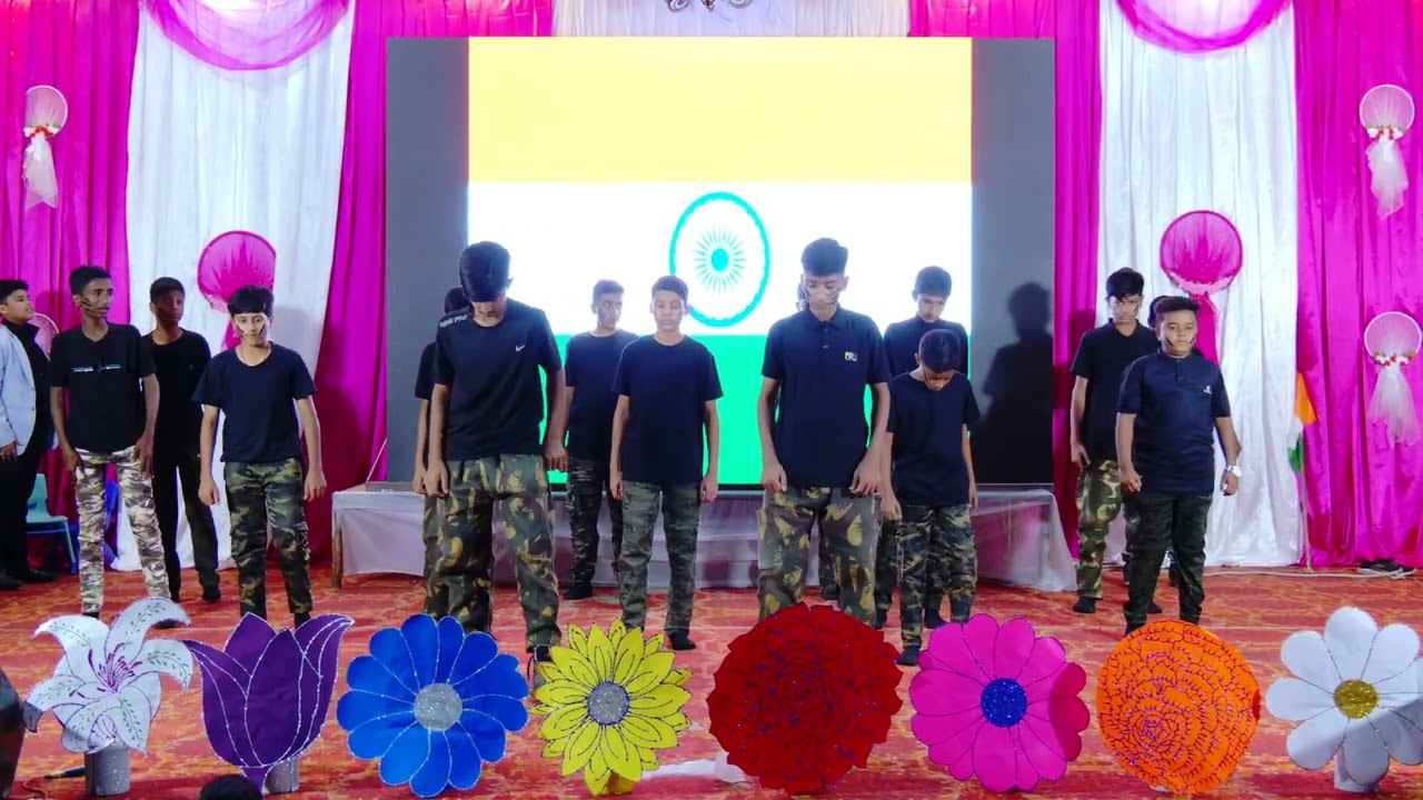 ''Salute to Our Brave Soldiers'' By 8th class students|LULU ENGLISH MEDIUM SCHOOL DANDIKOPPA DHARWAD